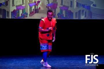 Espectáculo musical 'Al revés' en el Teatro de Telde/Francisco Santana Ravelo/TA.